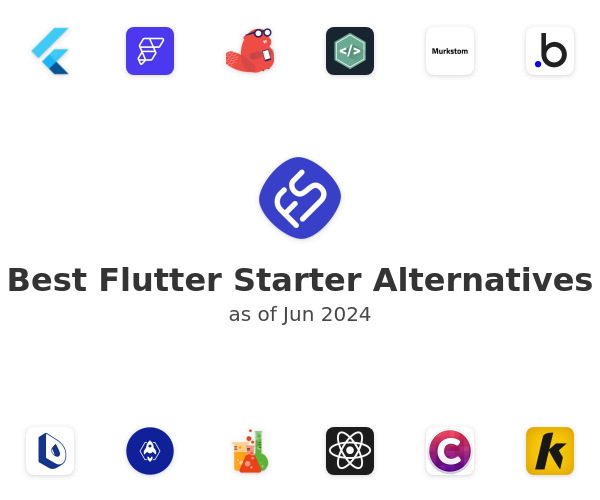 Best Flutter Starter Alternatives