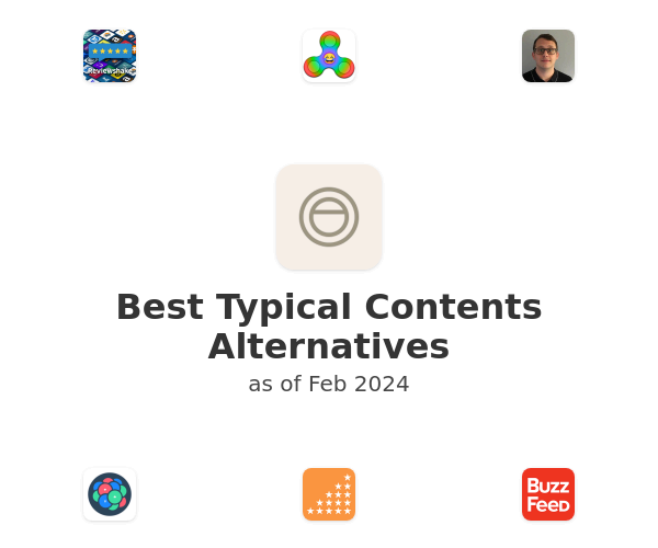 Best Typical Contents Alternatives