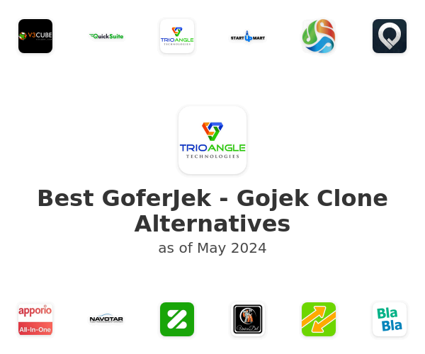 Best GoferJek - Gojek Clone Alternatives