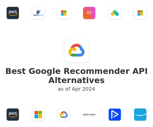 Best Google Recommender API Alternatives