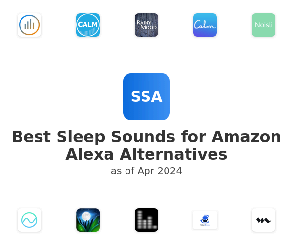 Best Sleep Sounds for Amazon Alexa Alternatives