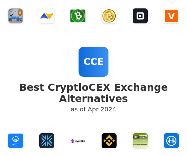 Best CryptloCEX Exchange Alternatives