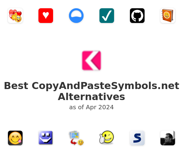 Best CopyAndPasteSymbols.net Alternatives