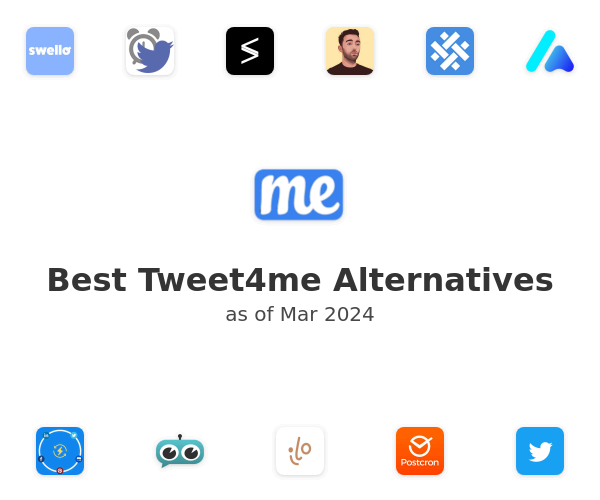 Best Tweet4me Alternatives