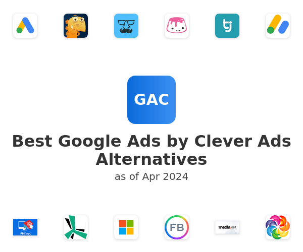 Best Google Ads by Clever Ads Alternatives