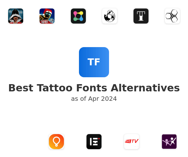 Best Tattoo Fonts Alternatives