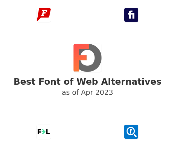 Best Font of Web Alternatives