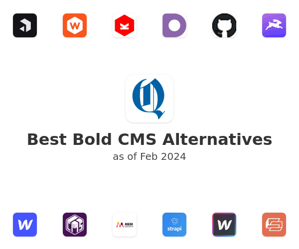 Best Bold CMS Alternatives