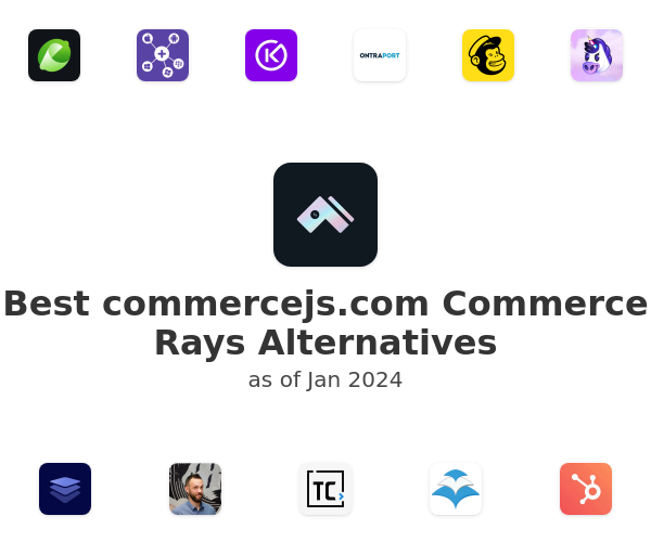 Best commercejs.com Commerce Rays Alternatives