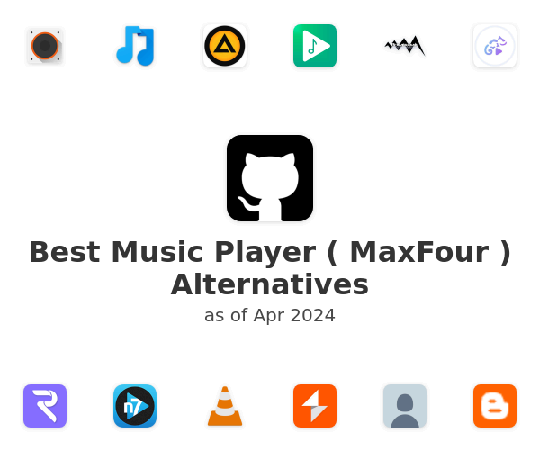 Best Music Player ( MaxFour ) Alternatives