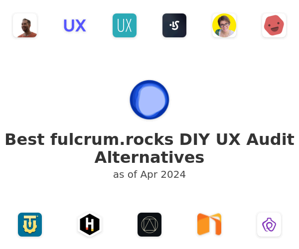 Best fulcrum.rocks DIY UX Audit Alternatives