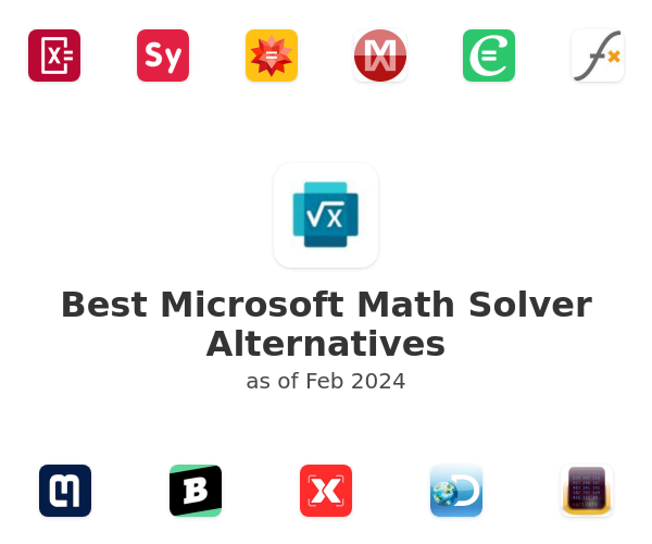 Best Microsoft Math Solver Alternatives