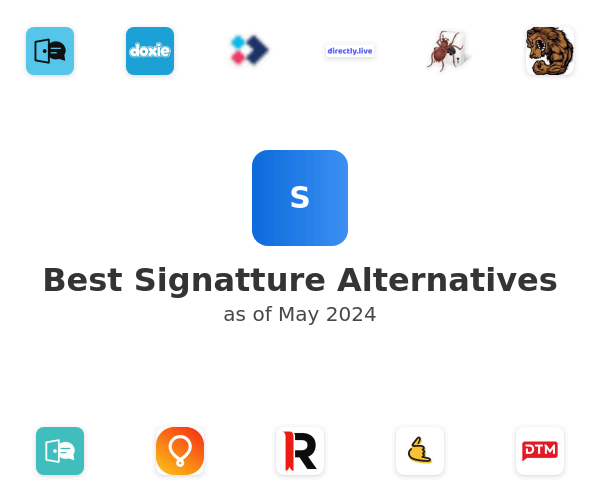 Best Signatture Alternatives