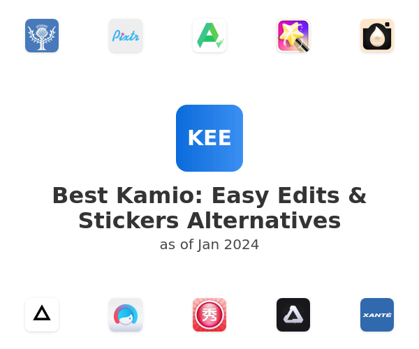 Best Kamio: Easy Edits & Stickers Alternatives