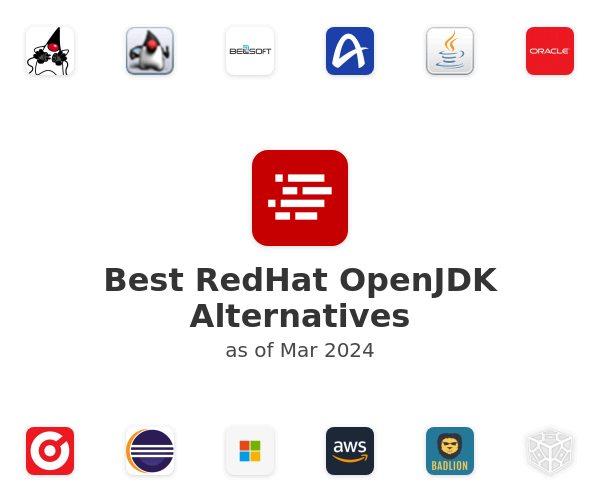 Best RedHat OpenJDK Alternatives