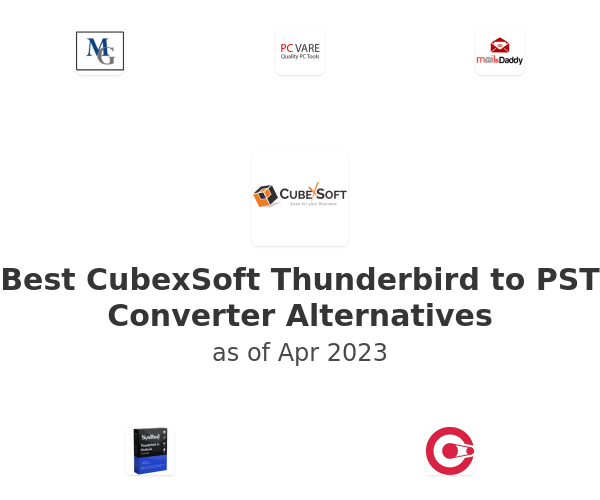 Best CubexSoft Thunderbird to PST Converter Alternatives