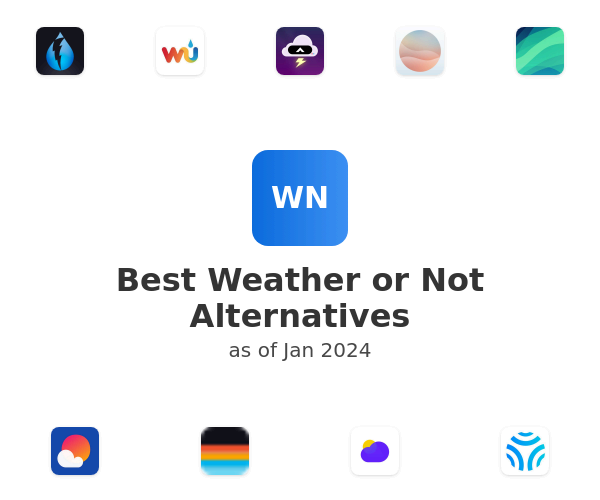 Best Weather or Not Alternatives
