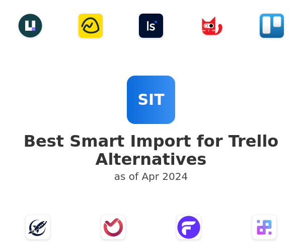 Best Smart Import for Trello Alternatives