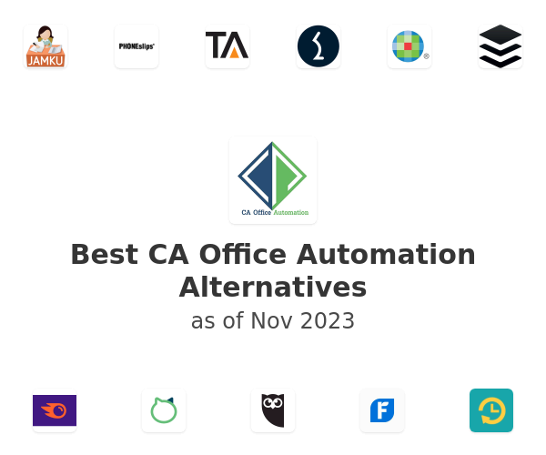 Best CA Office Automation Alternatives