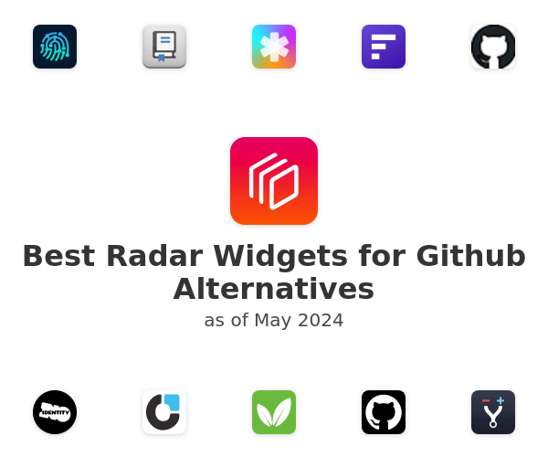 Best Radar Widgets for Github Alternatives