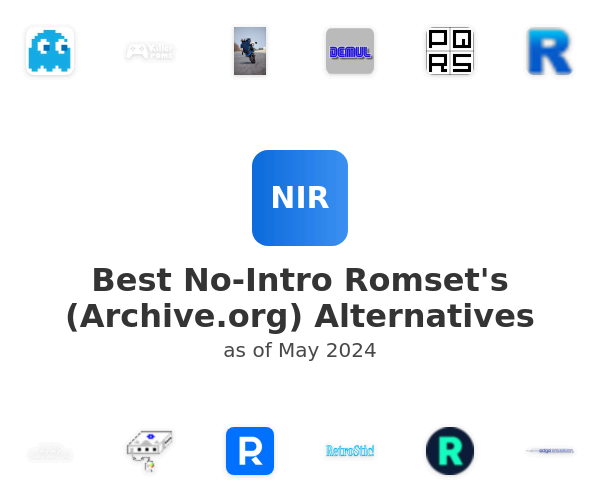Best No-Intro Romset's (Archive.org) Alternatives
