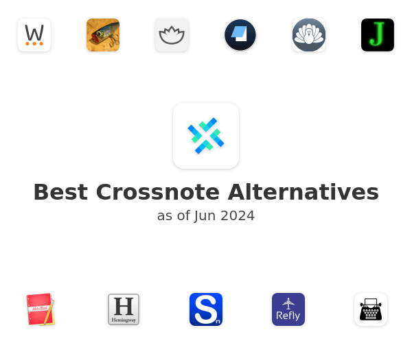 Best Crossnote Alternatives
