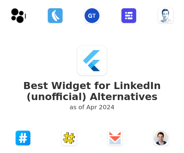 Best Widget for LinkedIn (unofficial) Alternatives