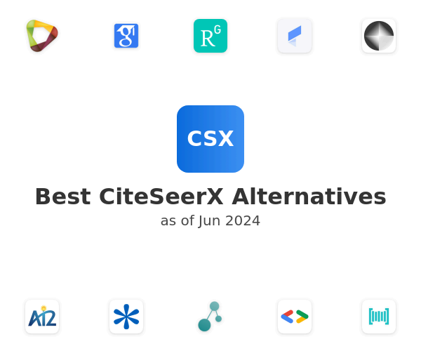 Best CiteSeerX Alternatives