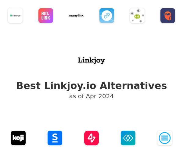 Best Linkjoy.io Alternatives