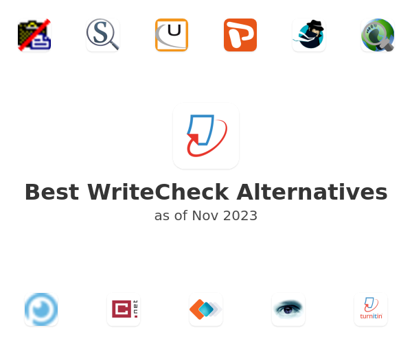 Best WriteCheck Alternatives