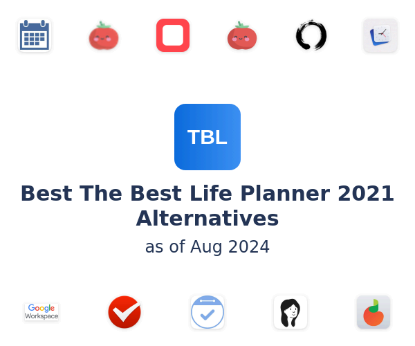 Best The Best Life Planner 2021 Alternatives