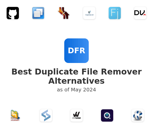 Best Duplicate File Remover Alternatives