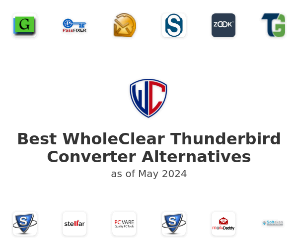 Best WholeClear Thunderbird Converter Alternatives