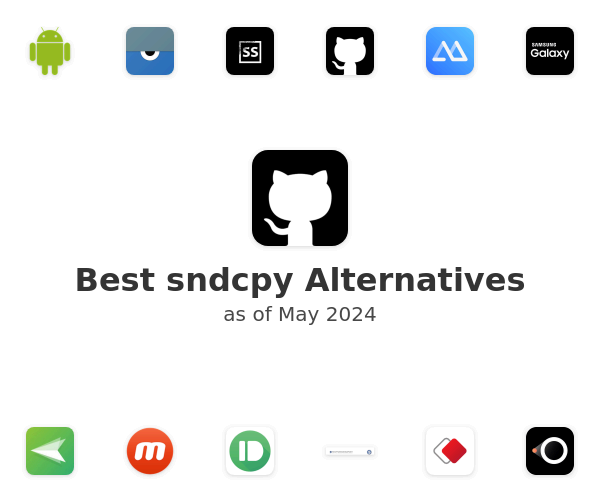 Best sndcpy Alternatives