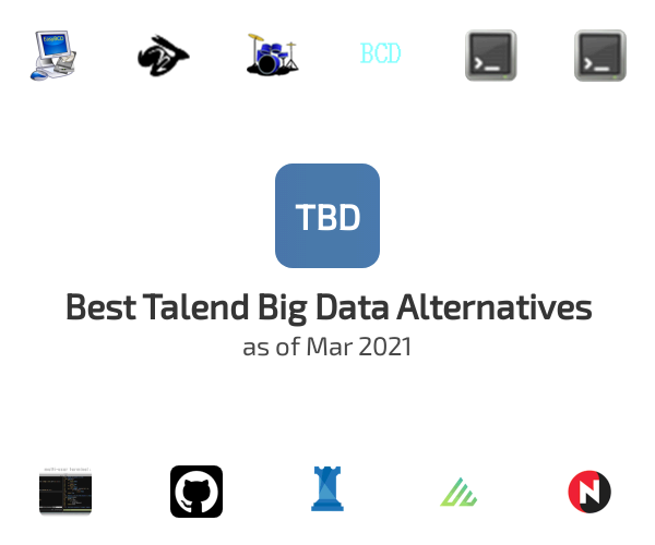 Best Talend Big Data Alternatives