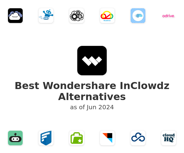 Best Wondershare InClowdz Alternatives