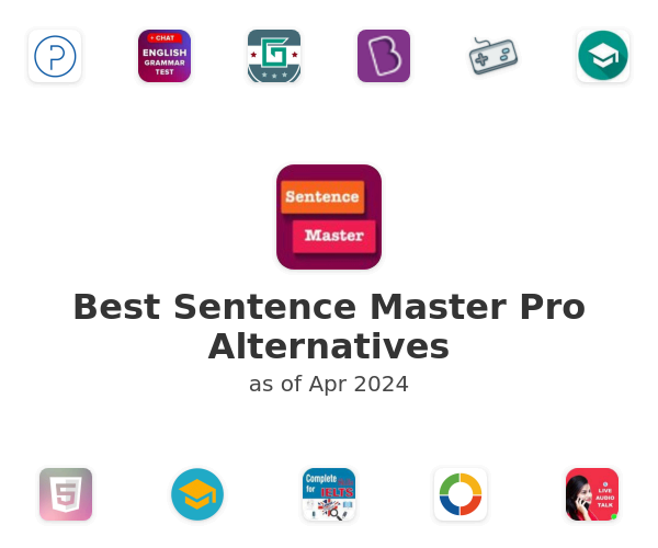Best Sentence Master Pro Alternatives