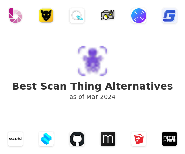 Best Scan Thing Alternatives