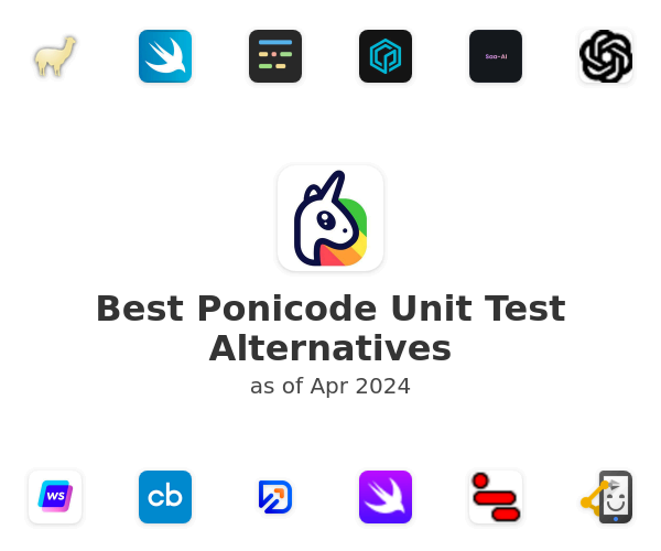 Best Ponicode Unit Test Alternatives