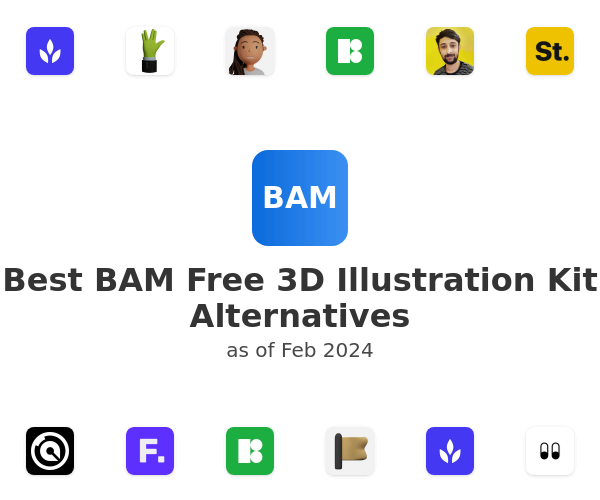 Best BAM Free 3D Illustration Kit Alternatives