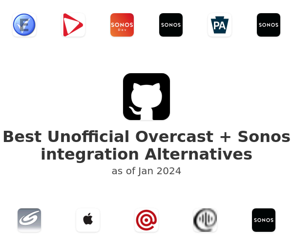 Best Unofficial Overcast + Sonos integration Alternatives