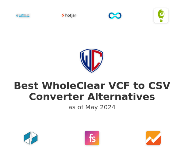 Best WholeClear VCF to CSV Converter Alternatives