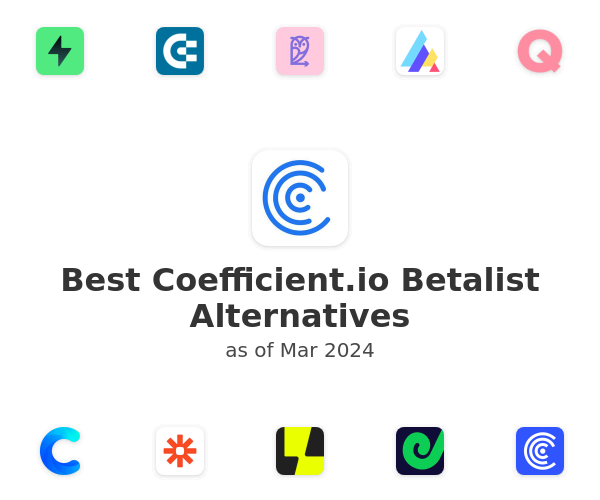 Best Coefficient.io Betalist Alternatives