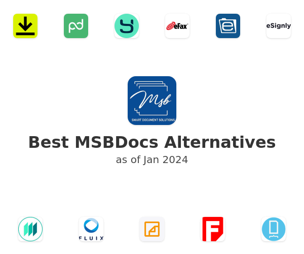 Best MSBDocs Alternatives