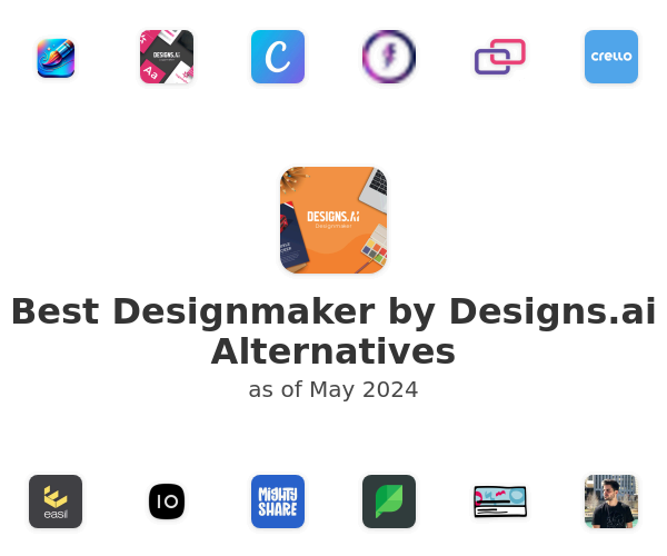Best Designmaker by Designs.ai Alternatives