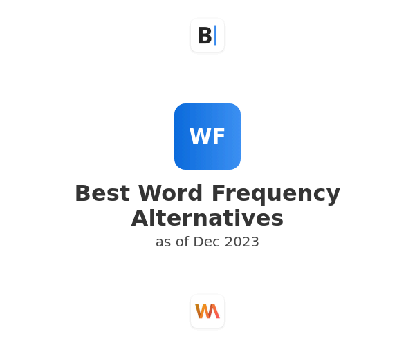 Best Word Frequency Alternatives