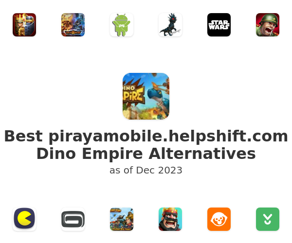 Best pirayamobile.helpshift.com Dino Empire Alternatives