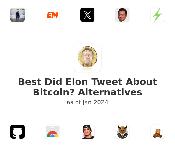 Best Did Elon Tweet About Bitcoin? Alternatives