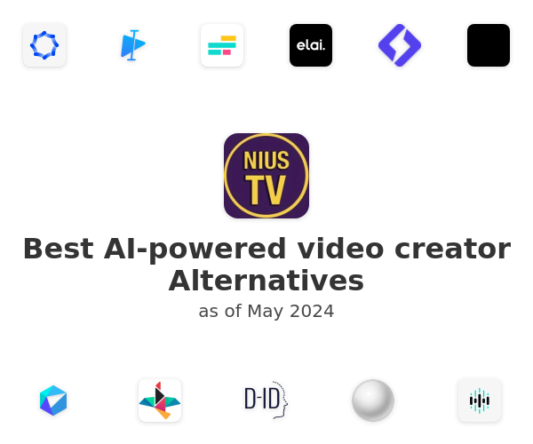 Best AI-powered video creator Alternatives