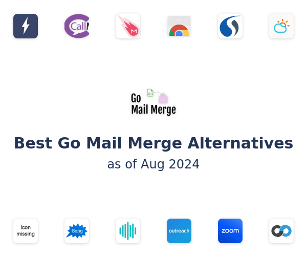 Best Go Mail Merge Alternatives